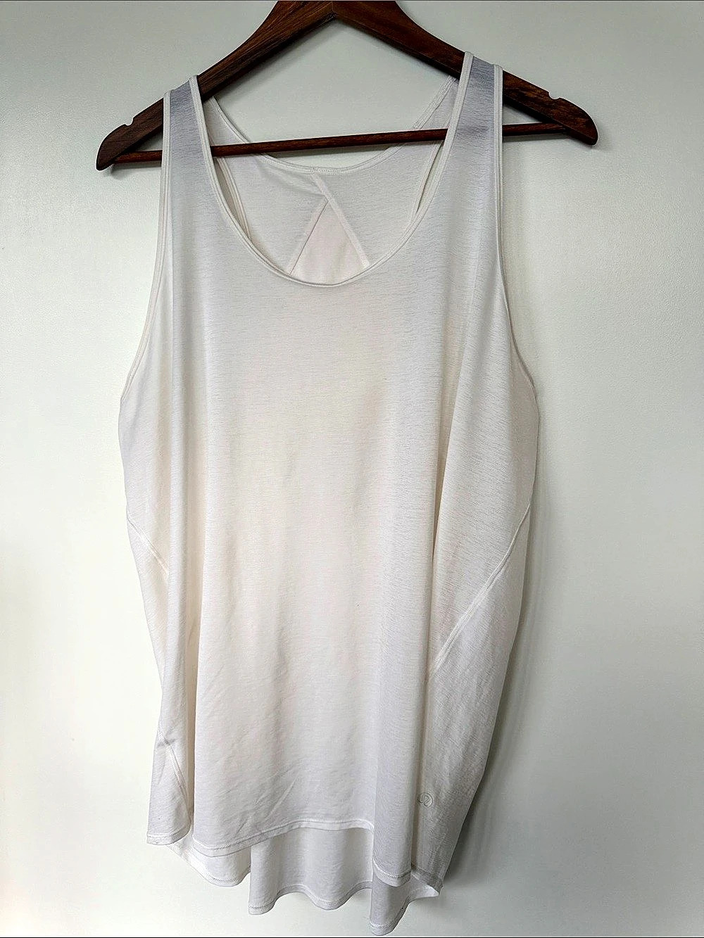 lululemon Back in Action Tank White